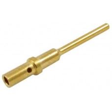 27023 - Pin terminal. Gold plated. (10pcs)